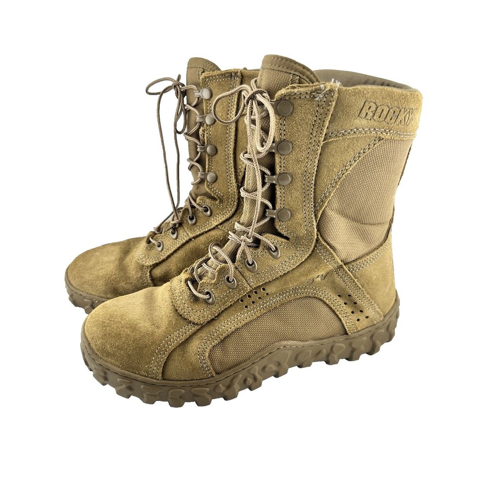 5.11 Tactical 8" ATAC Military Coyote Boot Men's Size 10 Tan Side Zip Boots